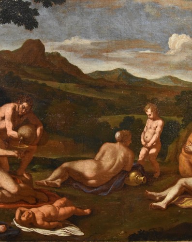 Bacchanale, Italian school of th e17th century - Louis XIII