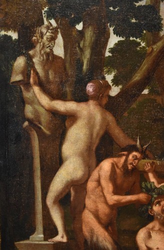 Antiquités - Bacchanale, Italian school of th e17th century