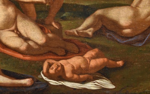 Antiquités - Bacchanale, Italian school of th e17th century
