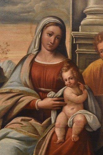 Louis XIII - Madonna With Child And Saint Joseph, Workshop of Benvenuto Tisi, Il Garofalo