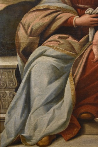 Antiquités - Madonna With Child And Saint Joseph, Workshop of Benvenuto Tisi, Il Garofalo