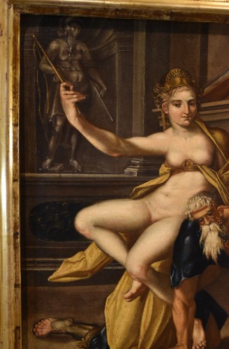 17th century - Aristotle And Phyllis, workshop of Bartholomäus Spranger (1546 –1611)