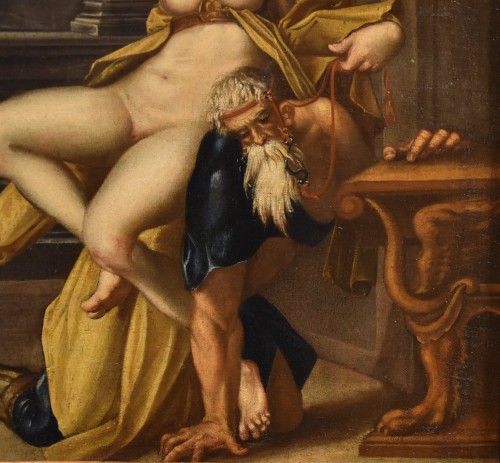 Louis XIII - Aristotle And Phyllis, workshop of Bartholomäus Spranger (1546 –1611)
