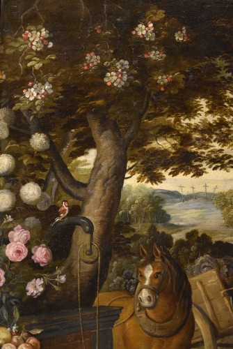 17th century - Noli Me Tangere, workshop of  Jan Brueghel The Younger (antwerp 1601–1678)