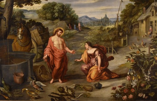Noli Me Tangere, workshop of  Jan Brueghel The Younger (antwerp 1601–1678) - Louis XIII