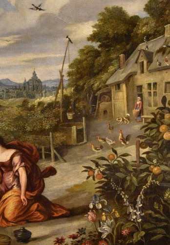 Louis XIII - Noli Me Tangere, workshop of  Jan Brueghel The Younger (antwerp 1601–1678)
