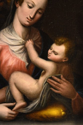 The Holy Family, Tuscan School 17th-18th Century - 