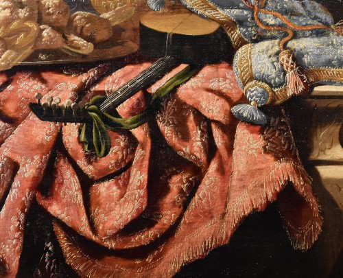 Antonio Tibaldi (C. 1633 - 1684), Still Life With Precious Objects - 