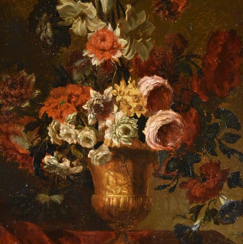 Paintings & Drawings  - Still Life With Flowers, 17th-century Flemish School