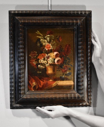 Antiquités - Still Life With Flowers, 17th-century Flemish School