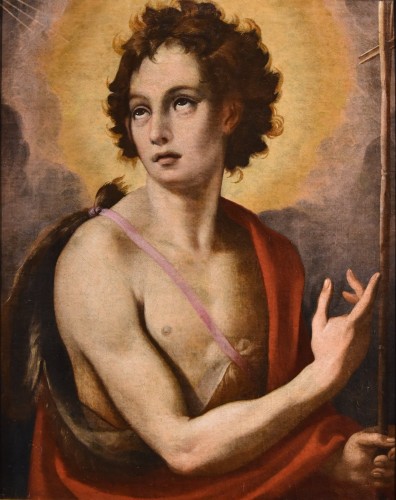 Saint Jean-Baptiste, Peintre florentin XVIe-XVIIe siècle