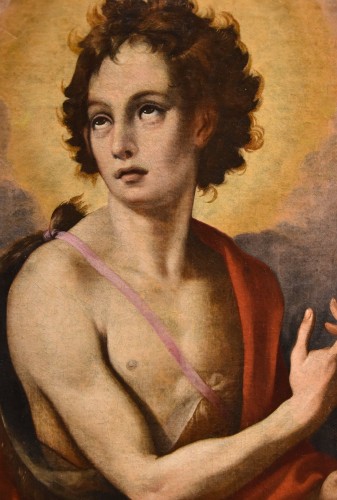 Saint Jean-Baptiste, Peintre florentin XVIe-XVIIe siècle - Antichità Castelbarco