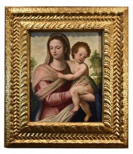 Madone à l'Enfant, École toscane (florentine) du XVIe siècle