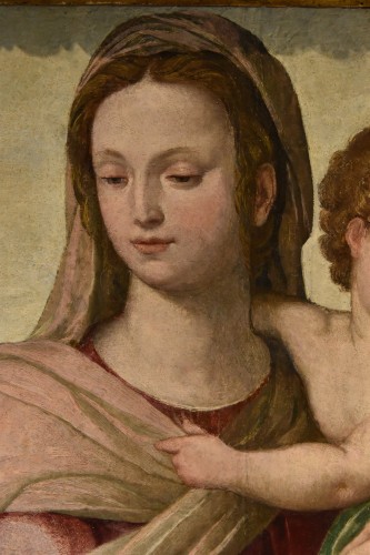 Louis XIII - Madone à l'Enfant, École toscane (florentine) du XVIe siècle