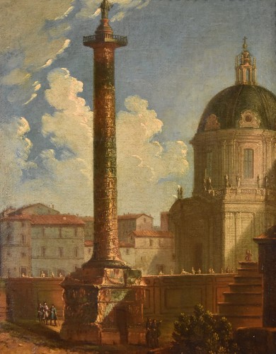 Paire de vues de Rome, Antonio Joli (1700 – 1777) - Antichità Castelbarco
