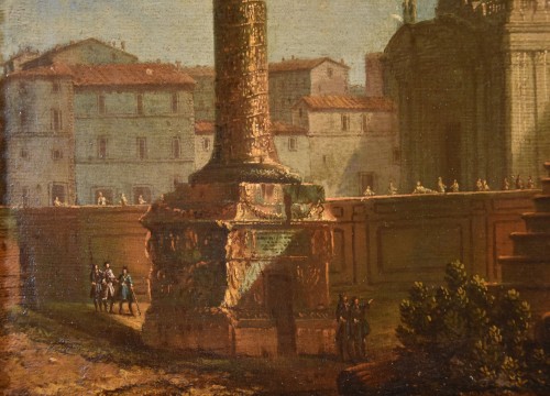 Louis XIV - Paire de vues de Rome, Antonio Joli (1700 – 1777)