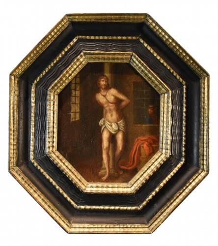 Christ At The Column, Lombard School Of The 1500s