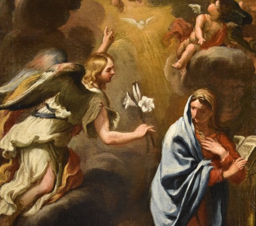 Louis XIII - Annonciation, école italienne du 17e siècle