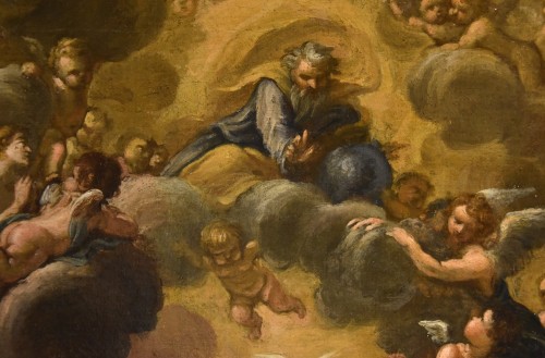 Antiquités - Annonciation, école italienne du 17e siècle