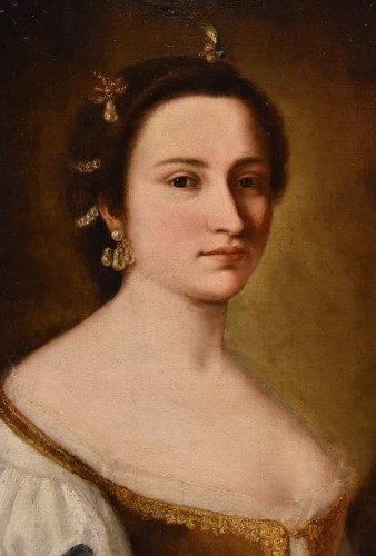 Paintings & Drawings  - Portrait of a young girl, Anton Raphael Mengs (1728 -, 1779)