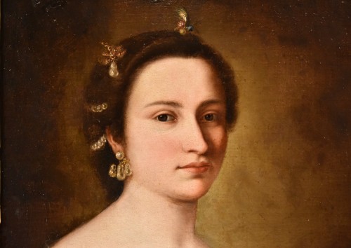 18th century - Portrait of a young girl, Anton Raphael Mengs (1728 -, 1779)