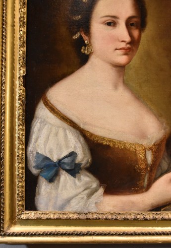 Louis XV - Portrait of a young girl, Anton Raphael Mengs (1728 -, 1779)