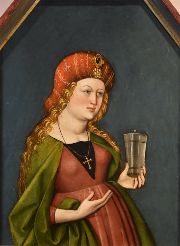 Paintings & Drawings  - Mary Magdalene, Upper Rhine Region 16th Century