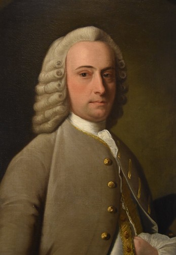 Paintings & Drawings  - Portrait Of William Murray, French school of the 18th century