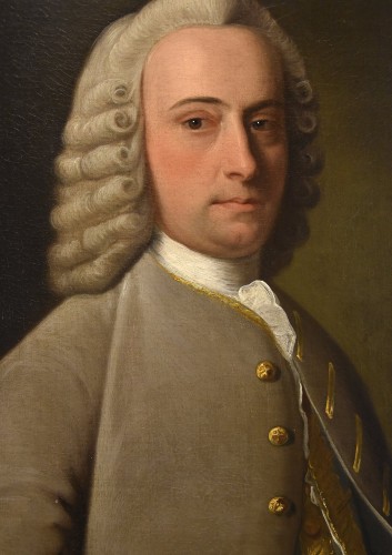 Antiquités - Portrait Of William Murray, French school of the 18th century