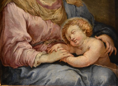 Louis XIV - Madonna And Child, circle of Sebastiano Conca