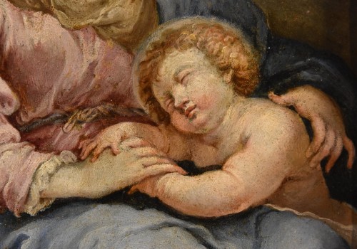 Antiquités - Madonna And Child, circle of Sebastiano Conca