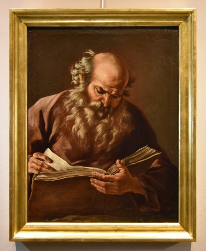 Portrait Of The Philosopher Heraclitus, Giovanni Battista Beinaschi (1634 - 1688) - Paintings & Drawings Style Louis XIII