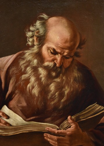 Paintings & Drawings  - Portrait Of The Philosopher Heraclitus, Giovanni Battista Beinaschi (1634 - 1688)
