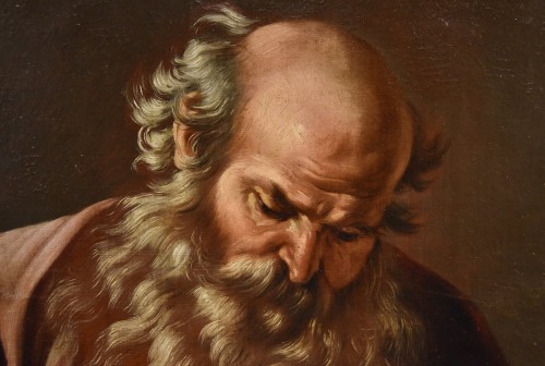 Antiquités - Portrait Of The Philosopher Heraclitus, Giovanni Battista Beinaschi (1634 - 1688)