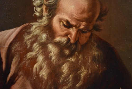 Antiquités - Portrait Of The Philosopher Heraclitus, Giovanni Battista Beinaschi (1634 - 1688)