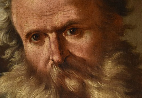 Antiquités - Portrait Of The Philosopher Democritus, Giovanni Battista Beinaschi (1634 - 1688) 