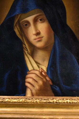 Tableaux et dessins Tableaux XVIIe siècle - Madone en prière, Italie seconde moitié du XVIIe siècle