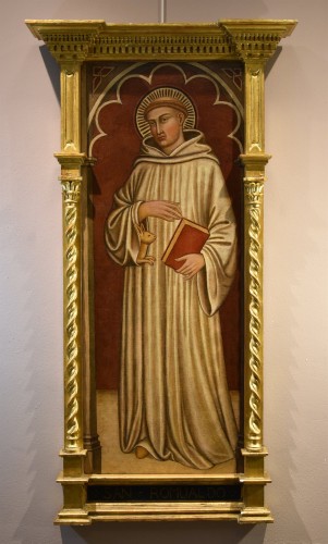 Martino di Bartolomeo di Biago (1389 - 1434) Saint Romuald et Saint Alberto da Montalceto  - Antichità Castelbarco