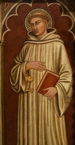 Antiquités - Martino di Bartolomeo di Biago (1389 - 1434) Saint Romuald et Saint Alberto da Montalceto 