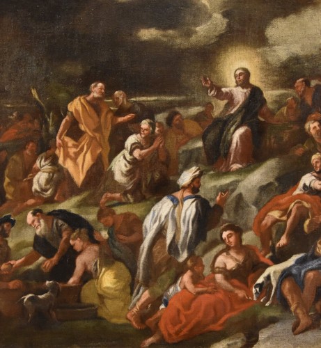 Multiplication Of The Loaves, Angelo Solimena (1629-1716) - 