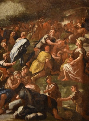 17th century - Multiplication Of The Loaves, Angelo Solimena (1629-1716)