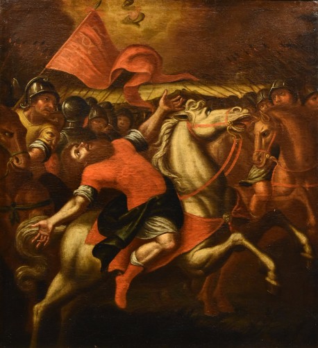 La Conversion de saint Paul, école italienne du 17e siècle