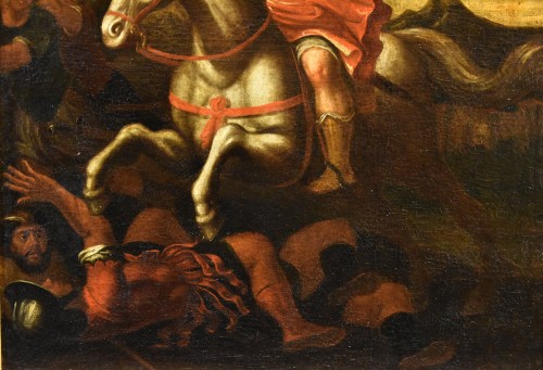 Saint James Defeating The Moors In Battle, Italian school of the 17th century - Louis XIII