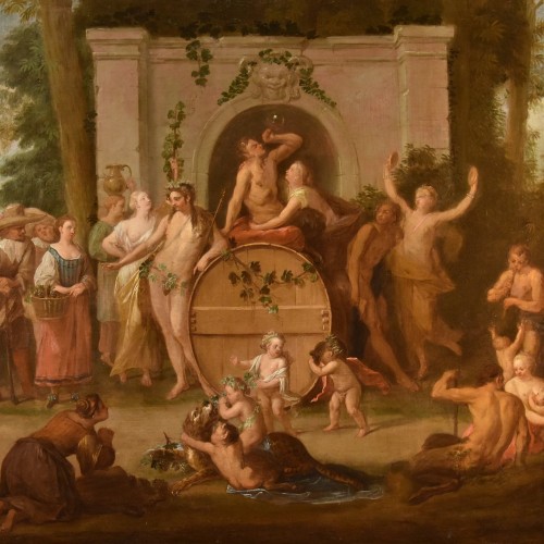Paintings & Drawings  - Triumph Of Bacchus, Flemish school of the 18th century