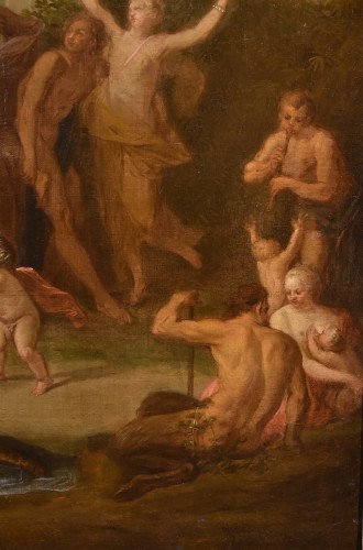 Antiquités - Triumph Of Bacchus, Flemish school of the 18th century
