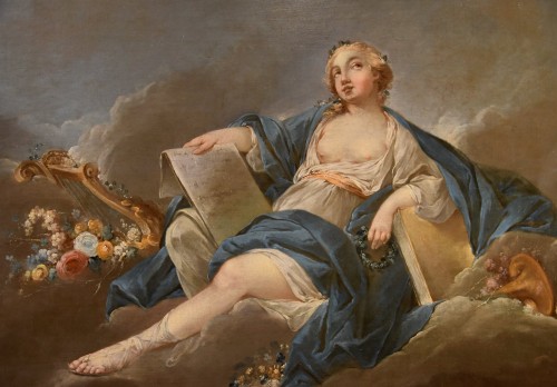 Allégorie de la Poésie, Pierre Charles Trémolières (Cholet 1703 - Paris 1739)