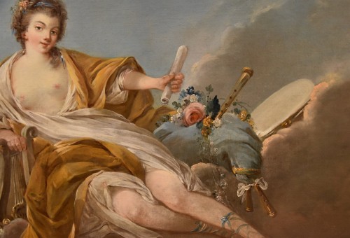 Tableaux et dessins Tableaux XVIIIe siècle - Allégorie de la Musique, Pierre Charles Trémolières (1703 -1739
