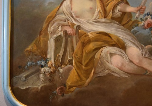 XVIIIe siècle - Allégorie de la Musique, Pierre Charles Trémolières (1703 -1739