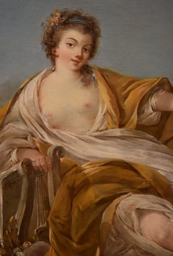 Allégorie de la Musique, Pierre Charles Trémolières (1703 -1739 - Louis XV