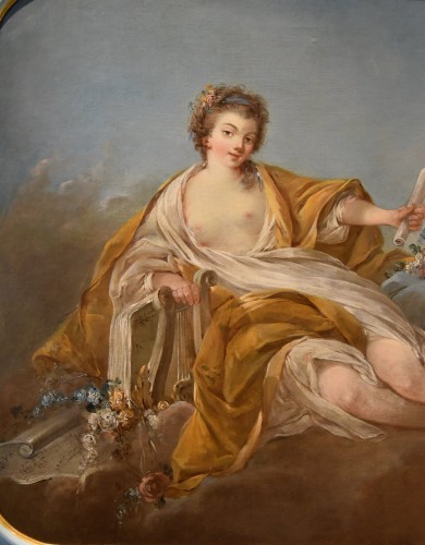 Antiquités - Allégorie de la Musique, Pierre Charles Trémolières (1703 -1739